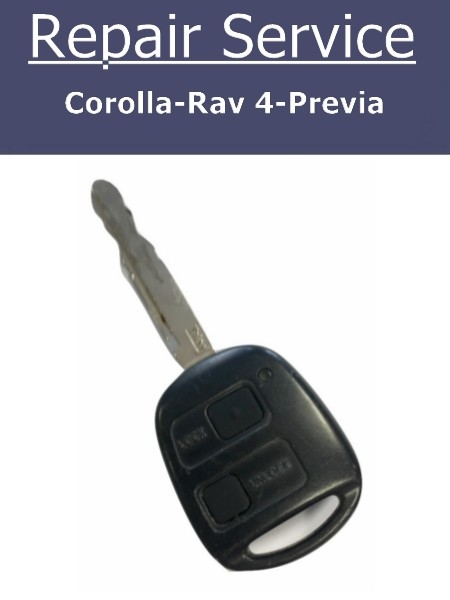 Key Fob Repair Service for Toyota Previa Rav4 Corolla etc